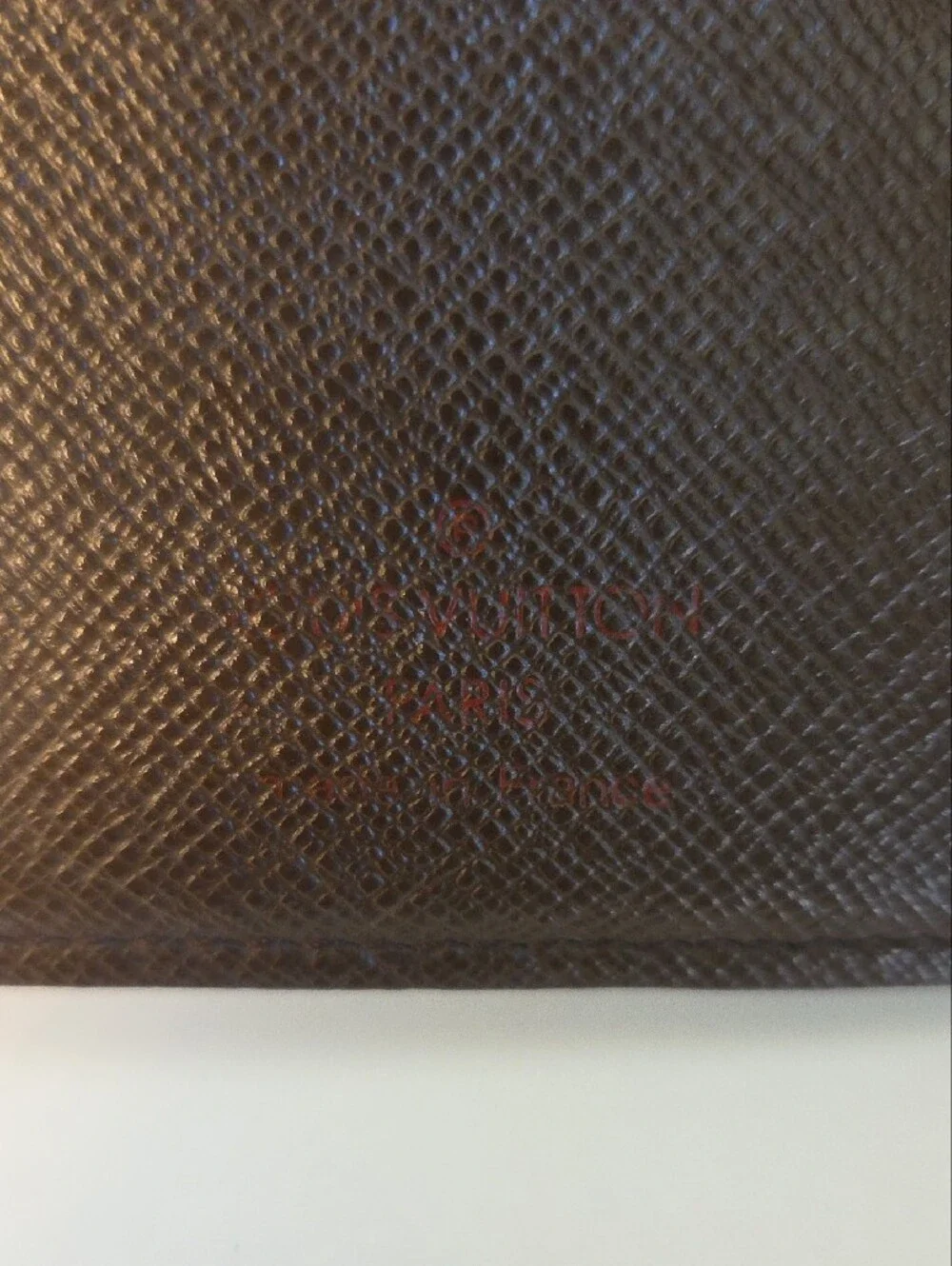 Louis Vuitton Brown Damier Canvas Bi-Fold Wallet